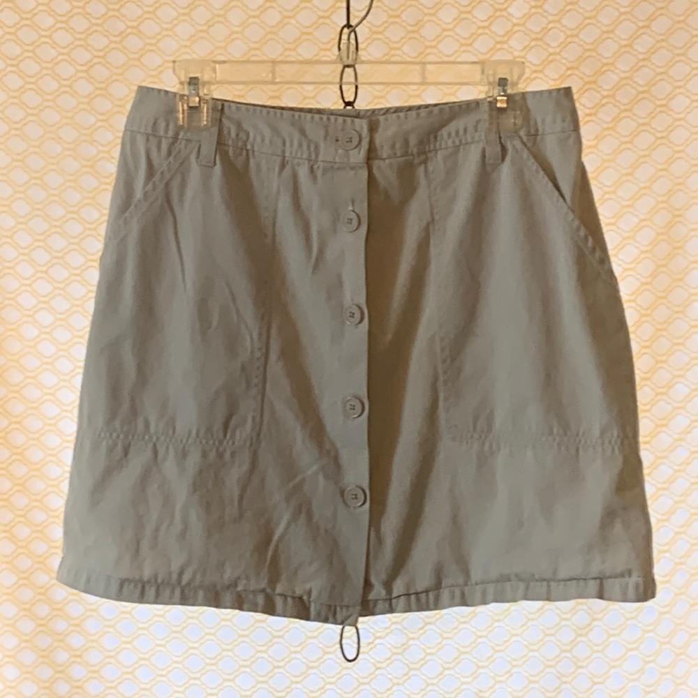 EUC-Vintage-Old Navy - Skirt - Tan - 12